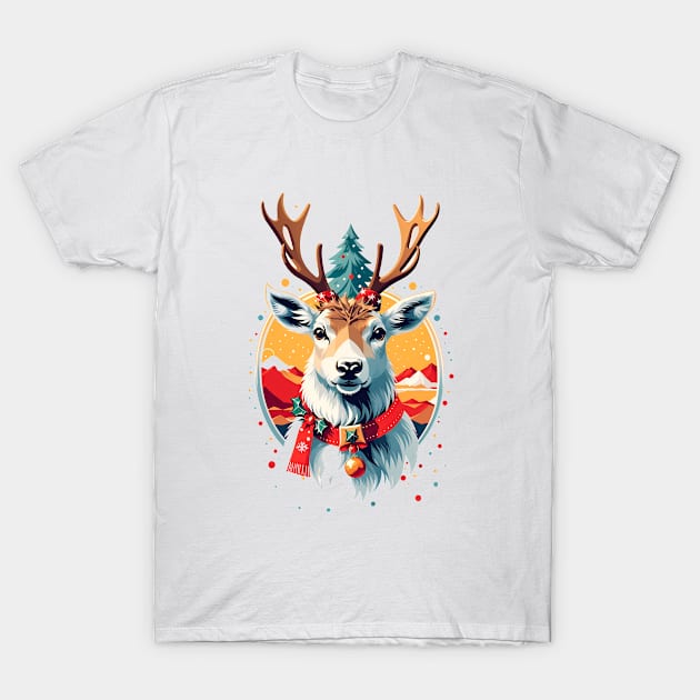 Special Christmas Reindeer T-Shirt by Omerico